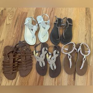 Variety of women’s shoes